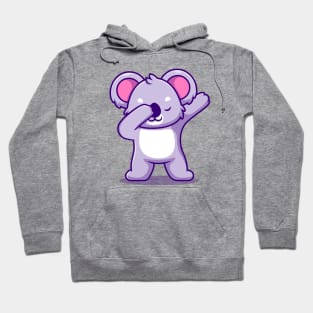 Cute Koala Dabbing Hoodie